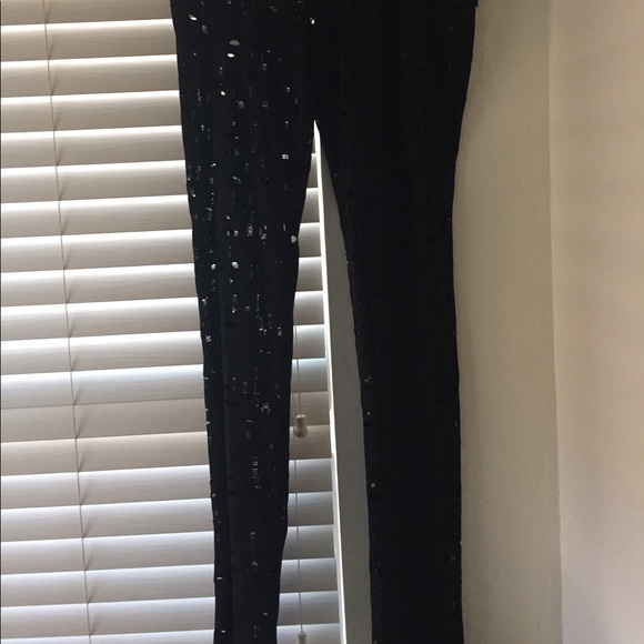 NWOT forever 21 faith 21 sexy cut out footless tights leggings - Picture 4 of 8